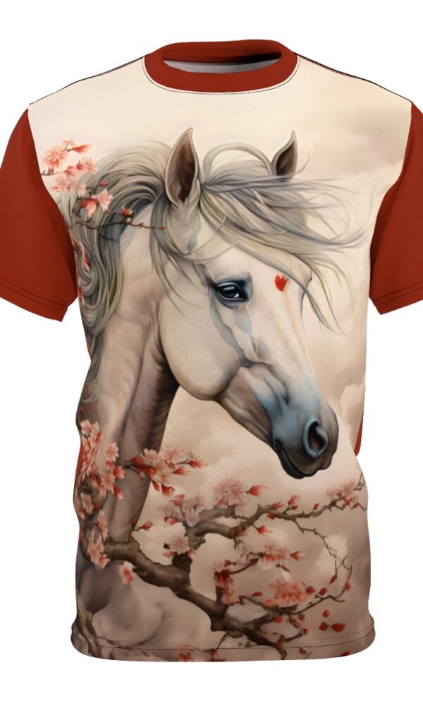 Cherry Blossom Horse T-Shirt