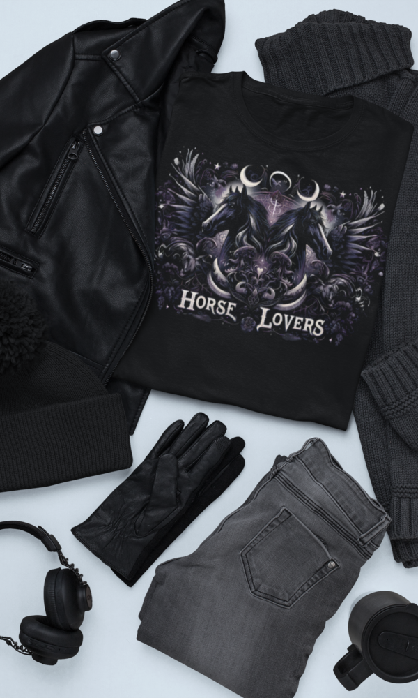 Horse Lovers Goth Shirt
