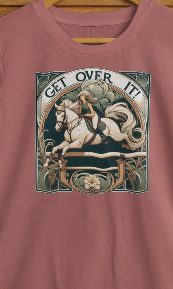 Jumper Horse T-Shirt "Get Over It!