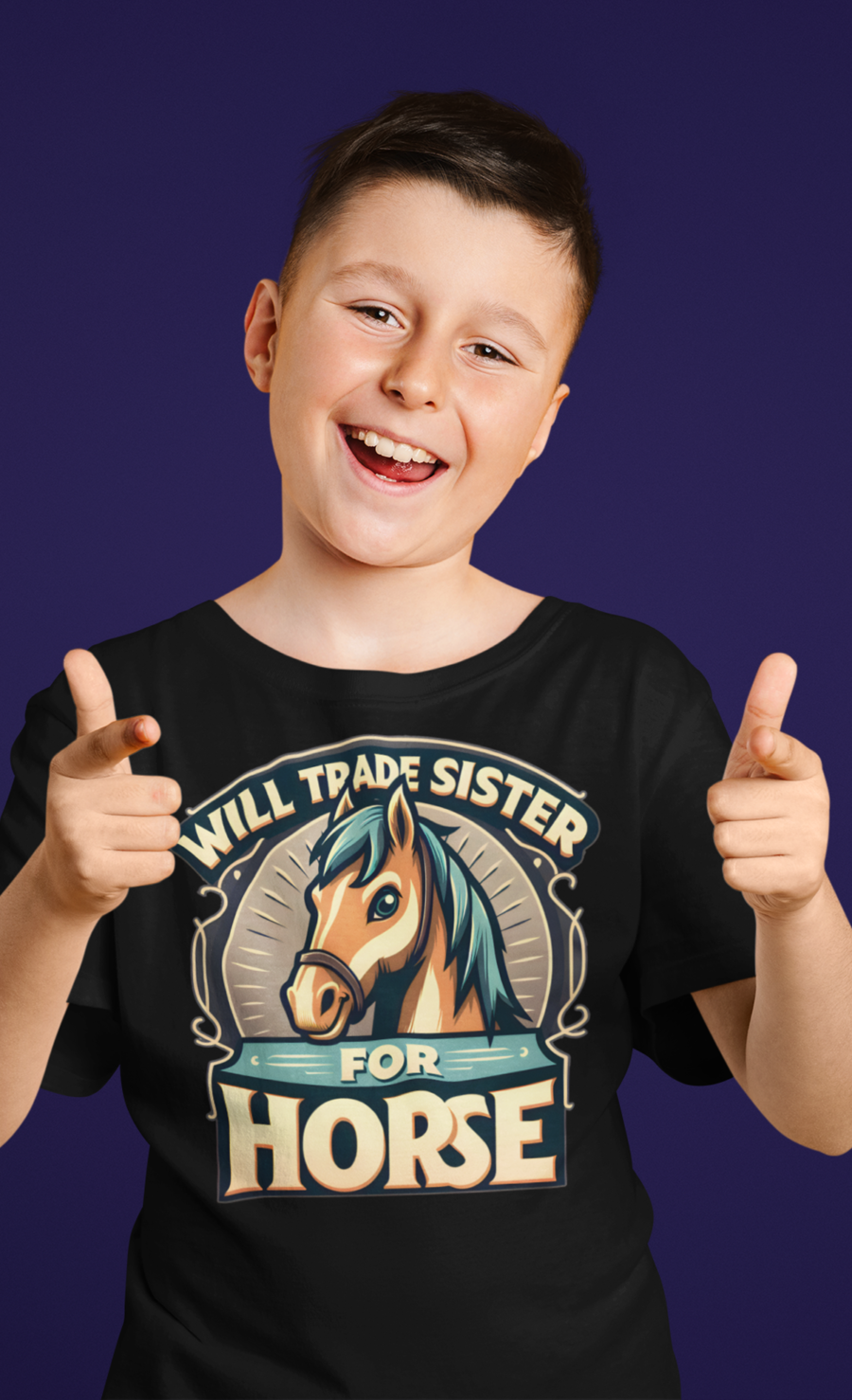Kid's Horse Shirt
