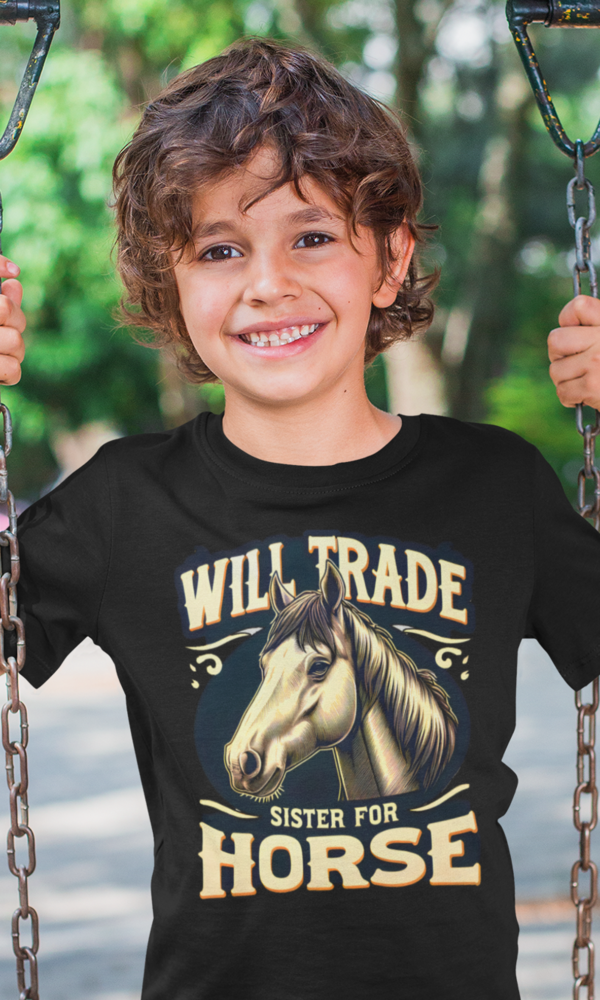 Kid's Horse Tee Shirt