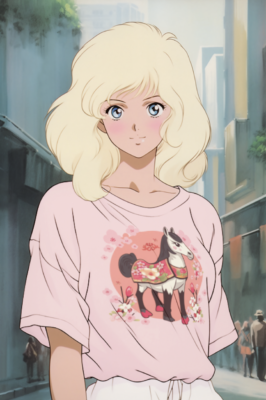 Japanese Cartoon Horse Shirts